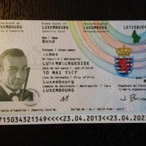Buy a Luxembourg ID Card Fast Online and Affordable