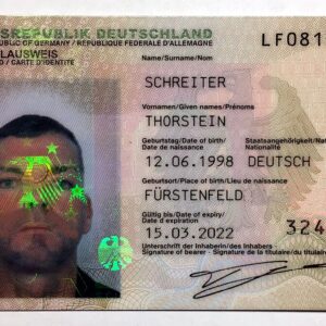 german id card for sale
